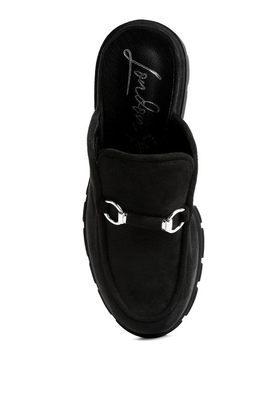 Velvet Slip On Loafers